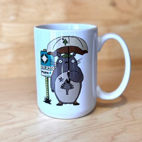 Bus Stop Umbrella Mug @mikepop