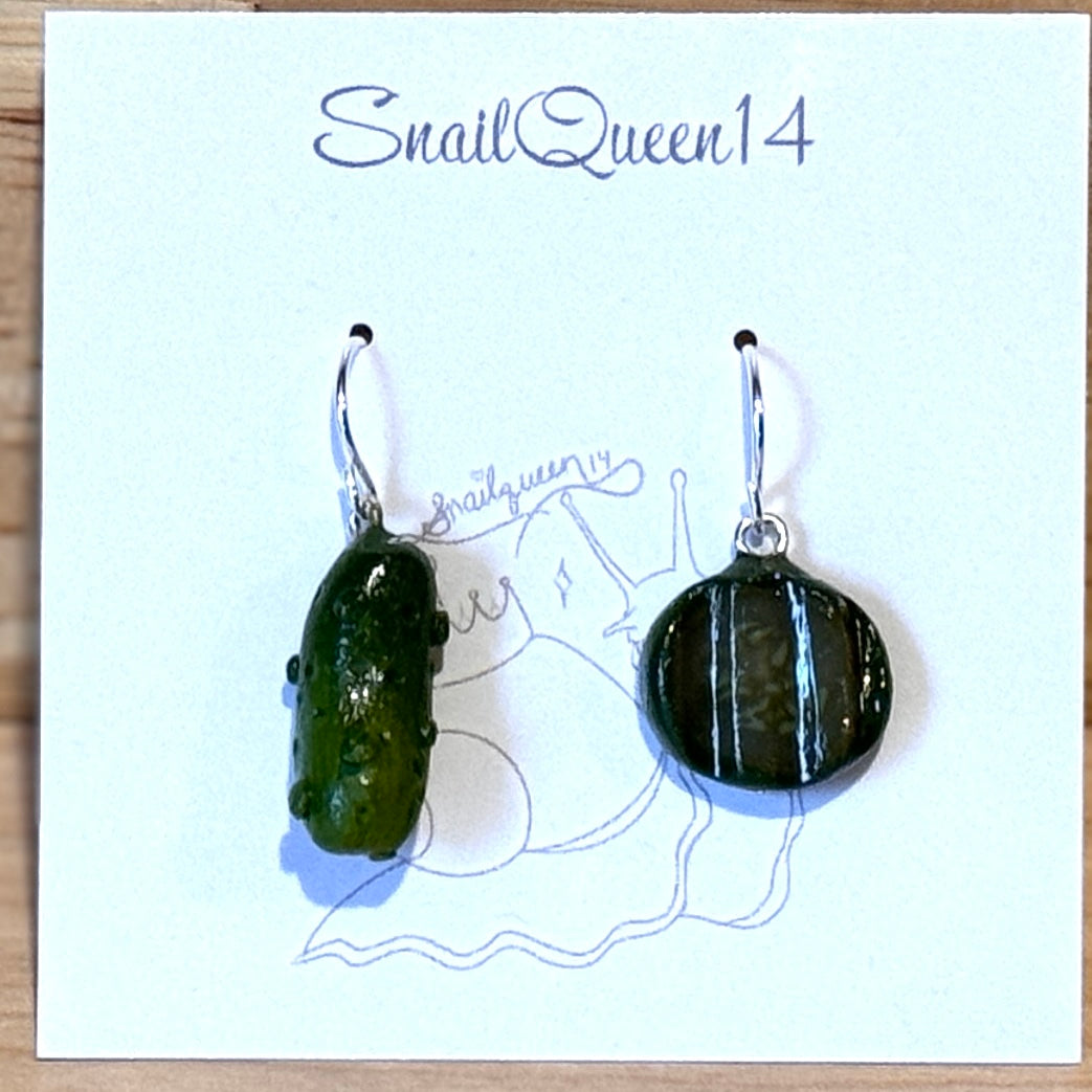 Earrings by Robin Carlson @snailqueen14