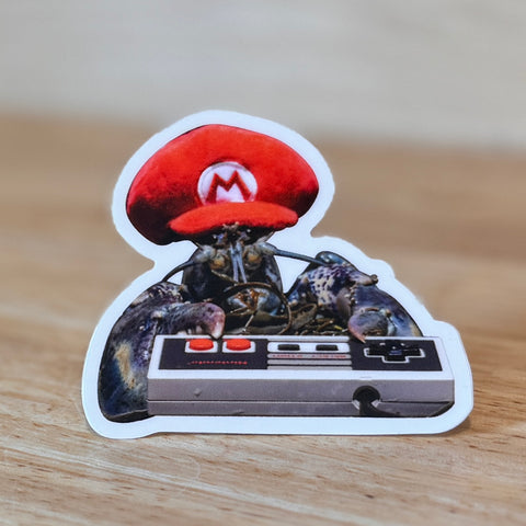 Lobster Plumber Photo Sticker by @themainesouvenirshop