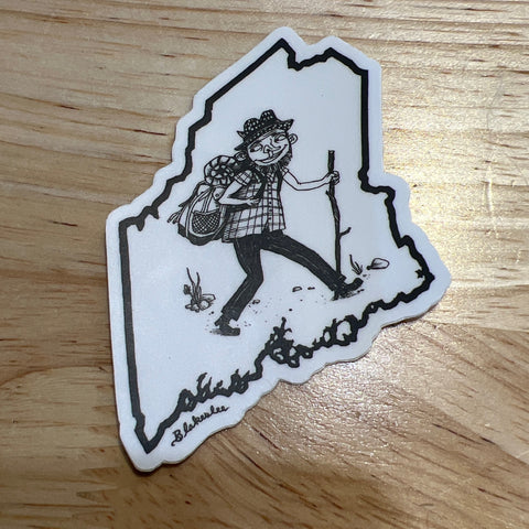 The Traveler Sticker by @danblakesleemusic