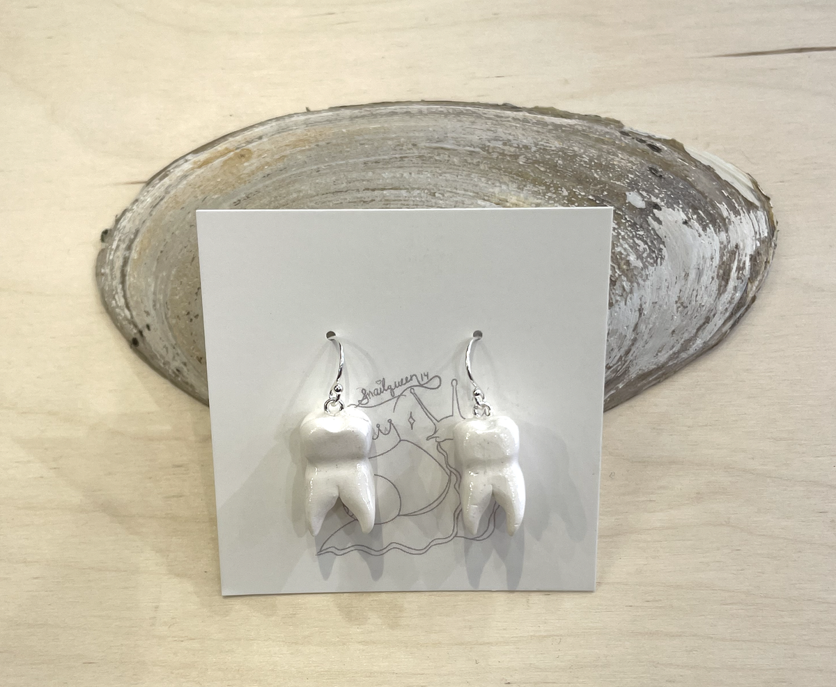 Earrings by Robin Carlson @snailqueen14