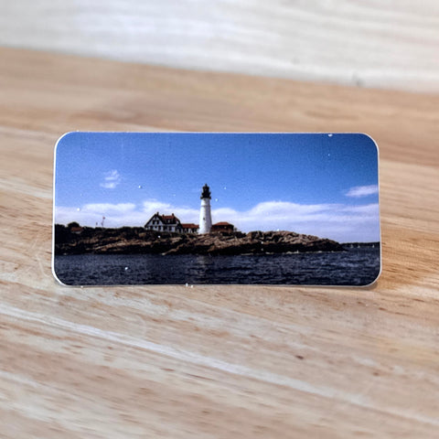Portland Headlight Photo Sticker by @themainesouvenirshop