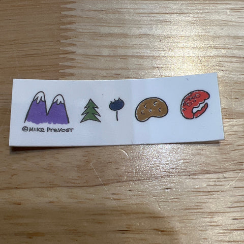 Maine Images Sticker by Mike Prevost