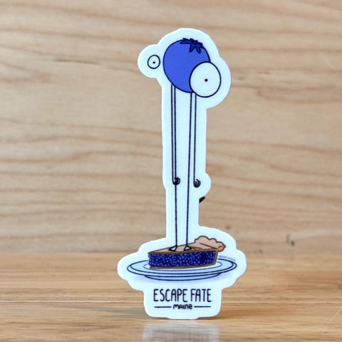 Escape Fate Blueberry Sticker by @Forthouse