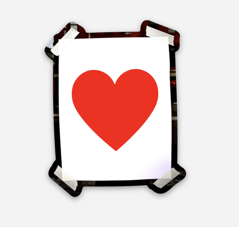 Heart Bandit Sticker by @be.a.kevin