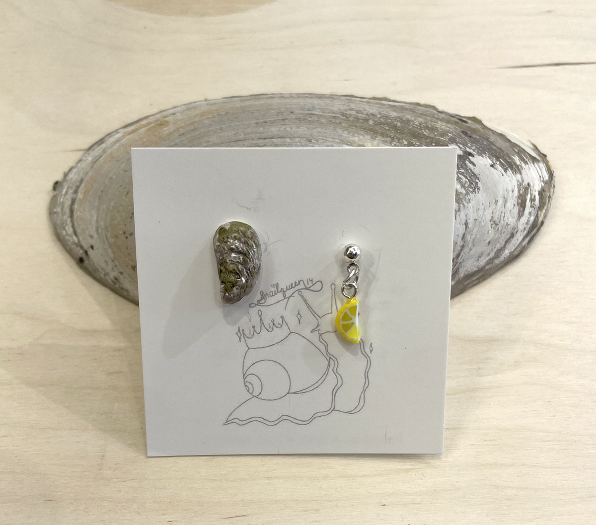 Earrings by Robin Carlson @snailqueen14