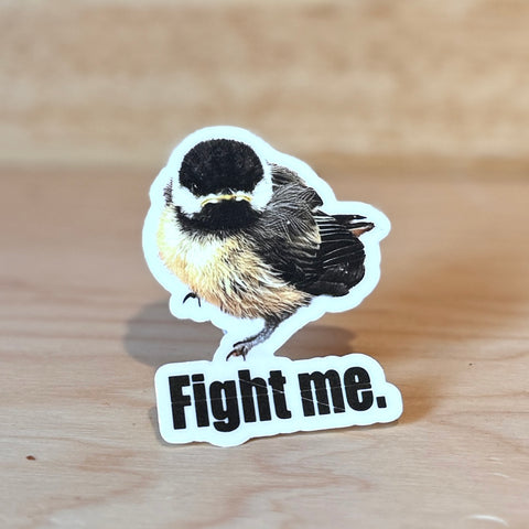 Fight Me Photo Sticker by @themainesouvenirshop
