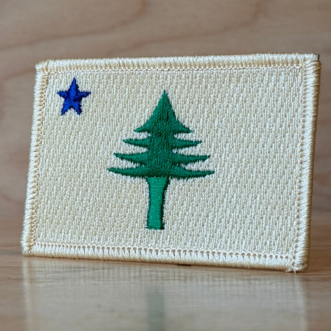 1901 Flag Cream Patch