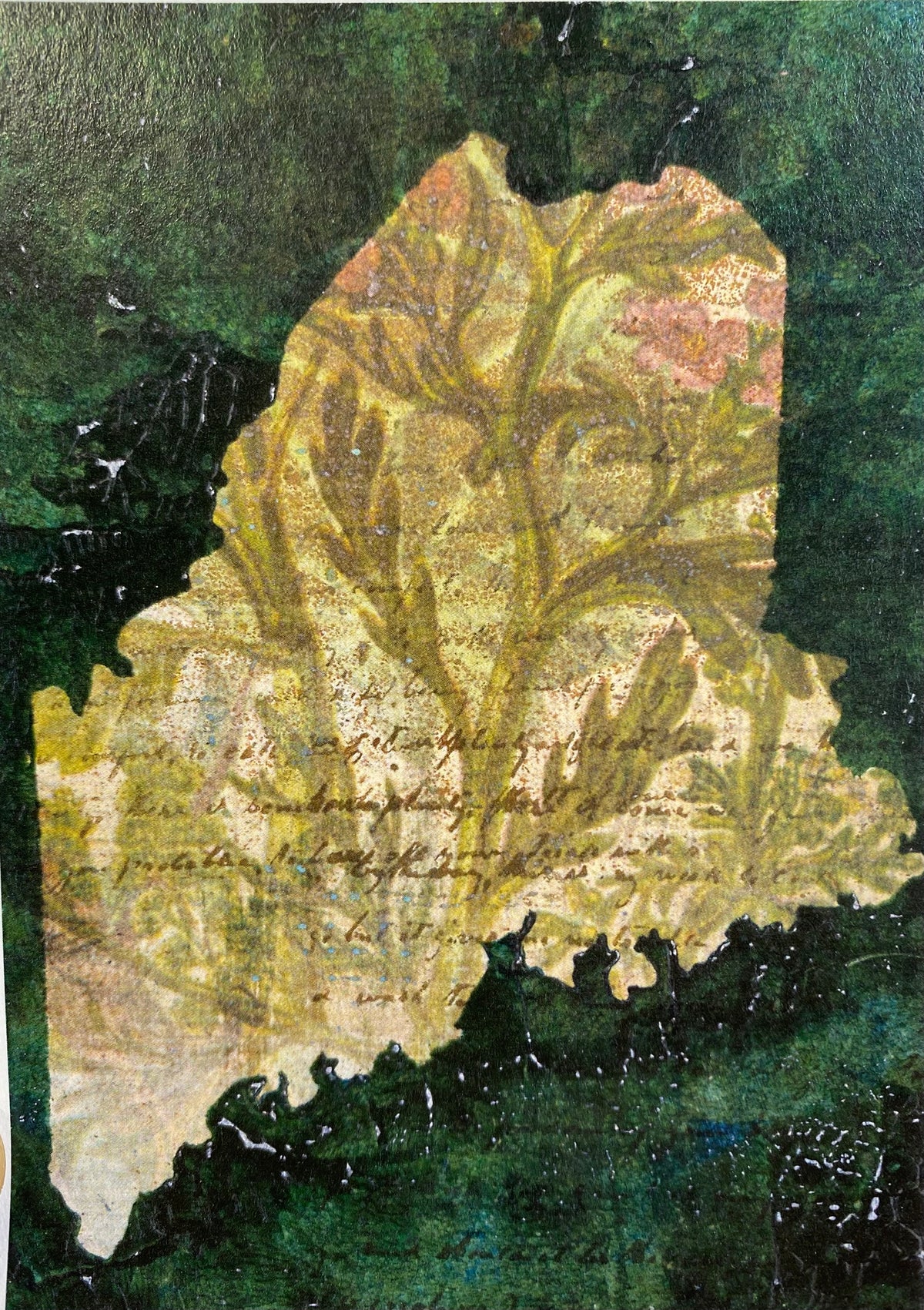 Mixed Media MAINE Postcards by Larena Carten