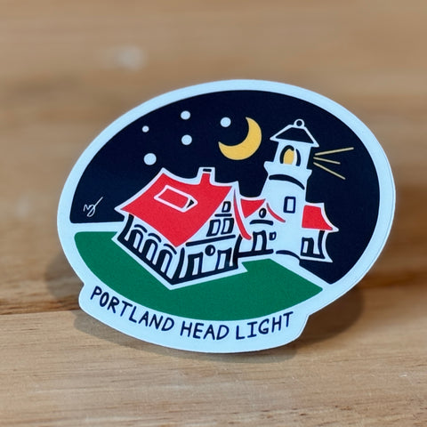 Portland Headlight Sticker by @nully1999
