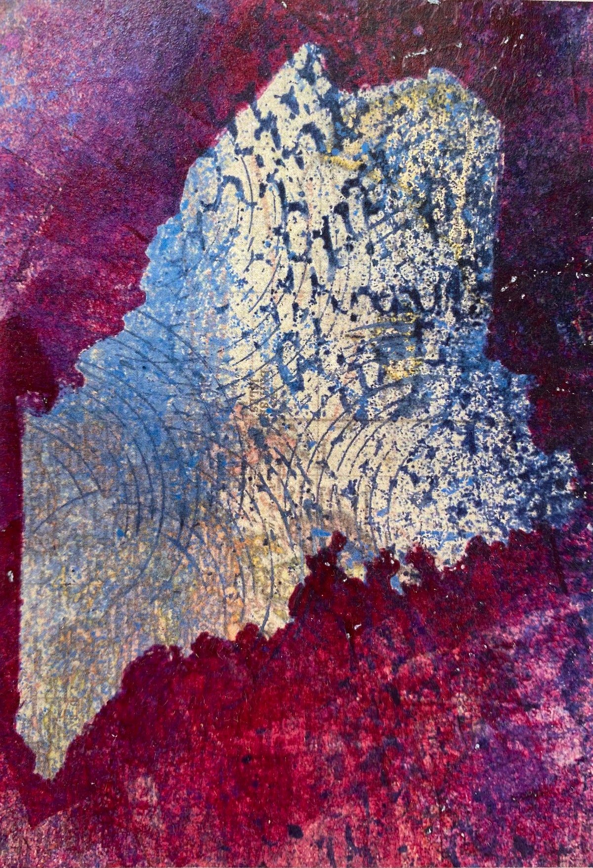 Mixed Media MAINE Postcards by Larena Carten