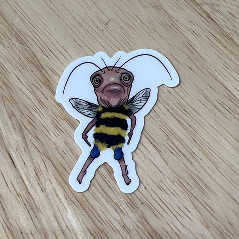 Bees Knees Sticker by @lonimac.art