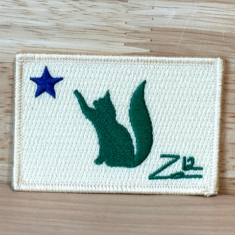 1901 Cat Patch by Za, Aged 12