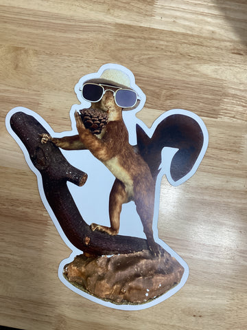 Jumbo Sexy Squirrel Magnet