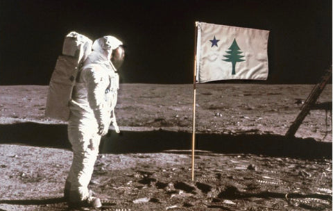 Maine on the Moon Post Card @themainesouvenirshop