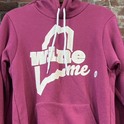 Wine ME Hoodie @livemaine
