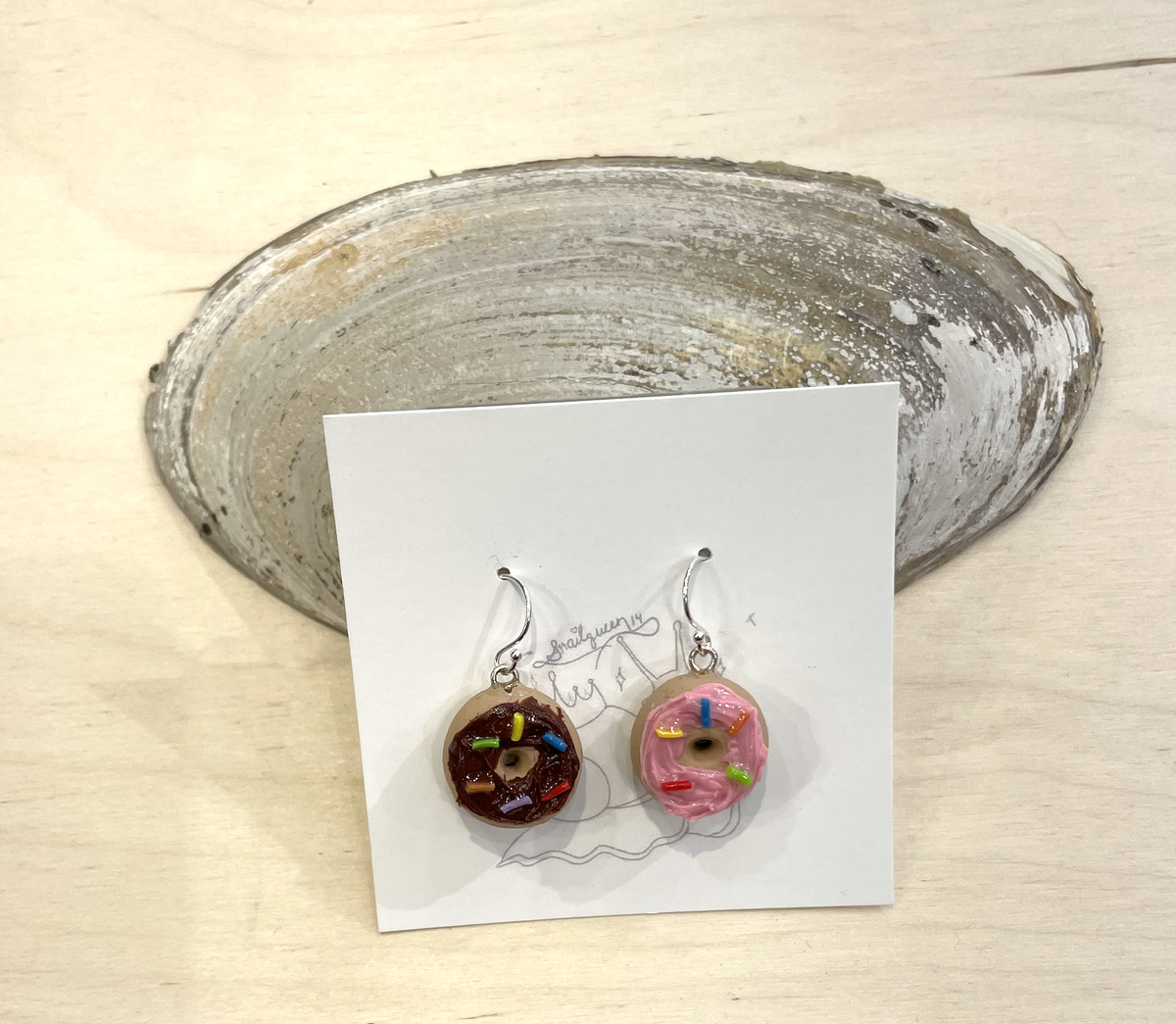 Earrings by Robin Carlson @snailqueen14