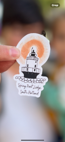 Spring Point Ledge Southport Sticker @23rd_and_maine