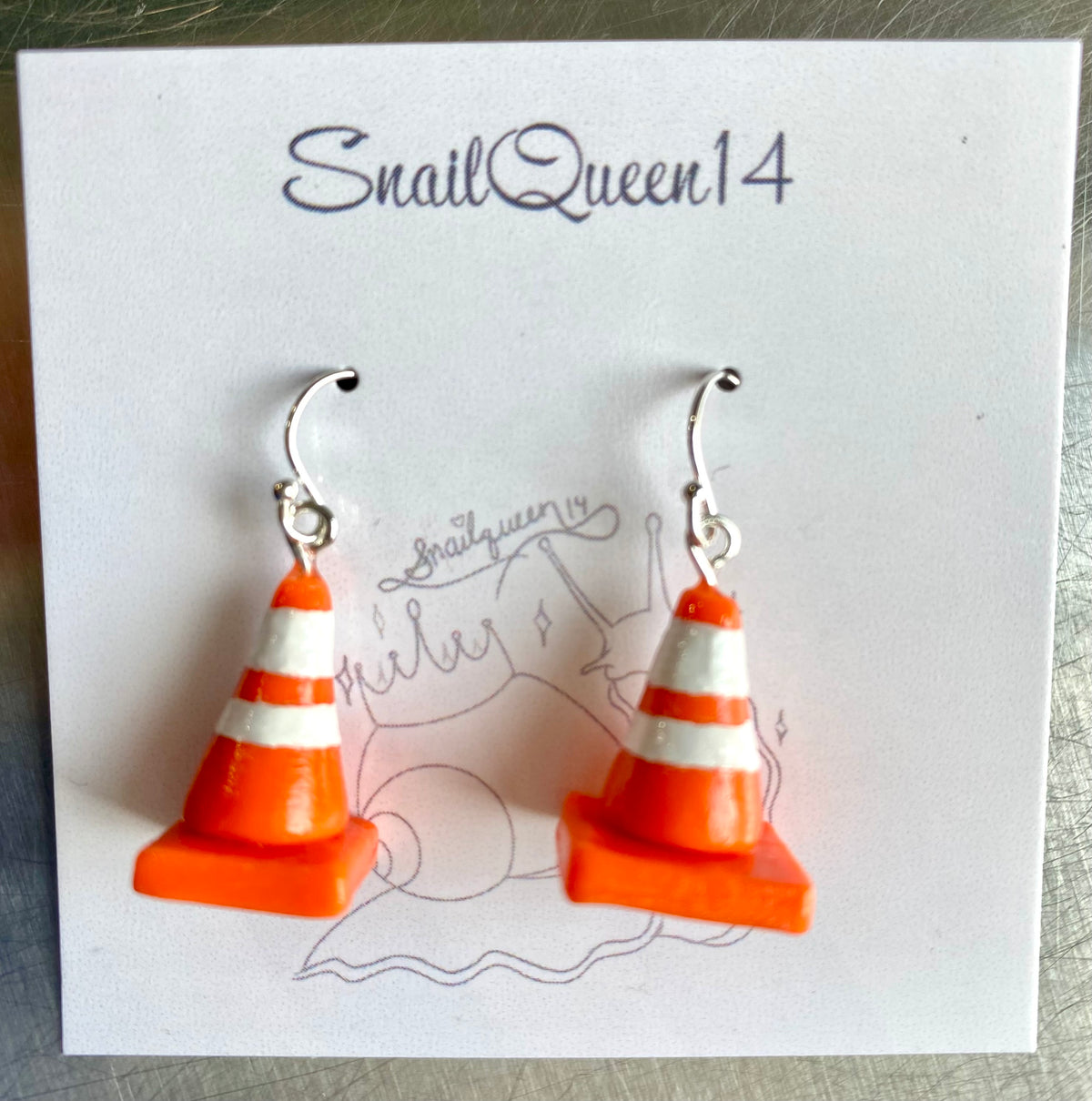 Earrings by Robin Carlson @snailqueen14