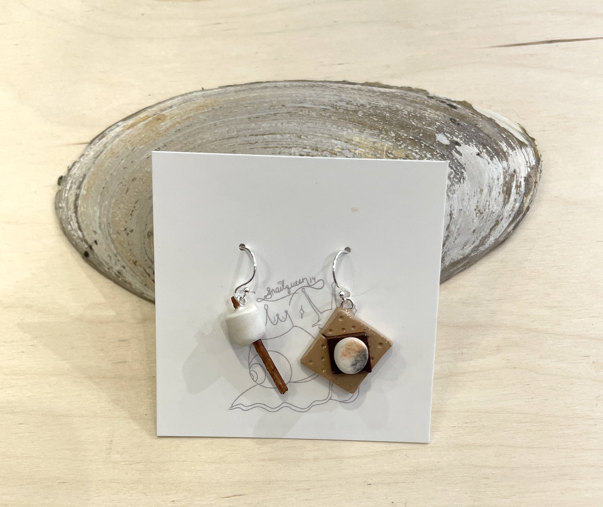 Earrings by Robin Carlson @snailqueen14