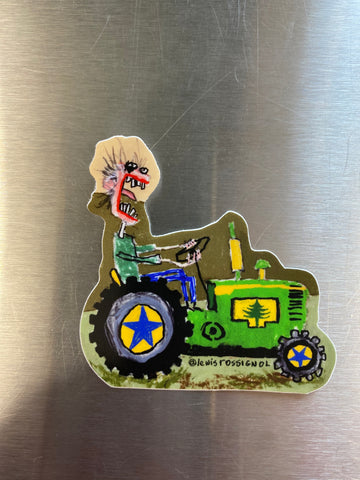 Maine John Oh Dear Sticker by @lewisrossignol