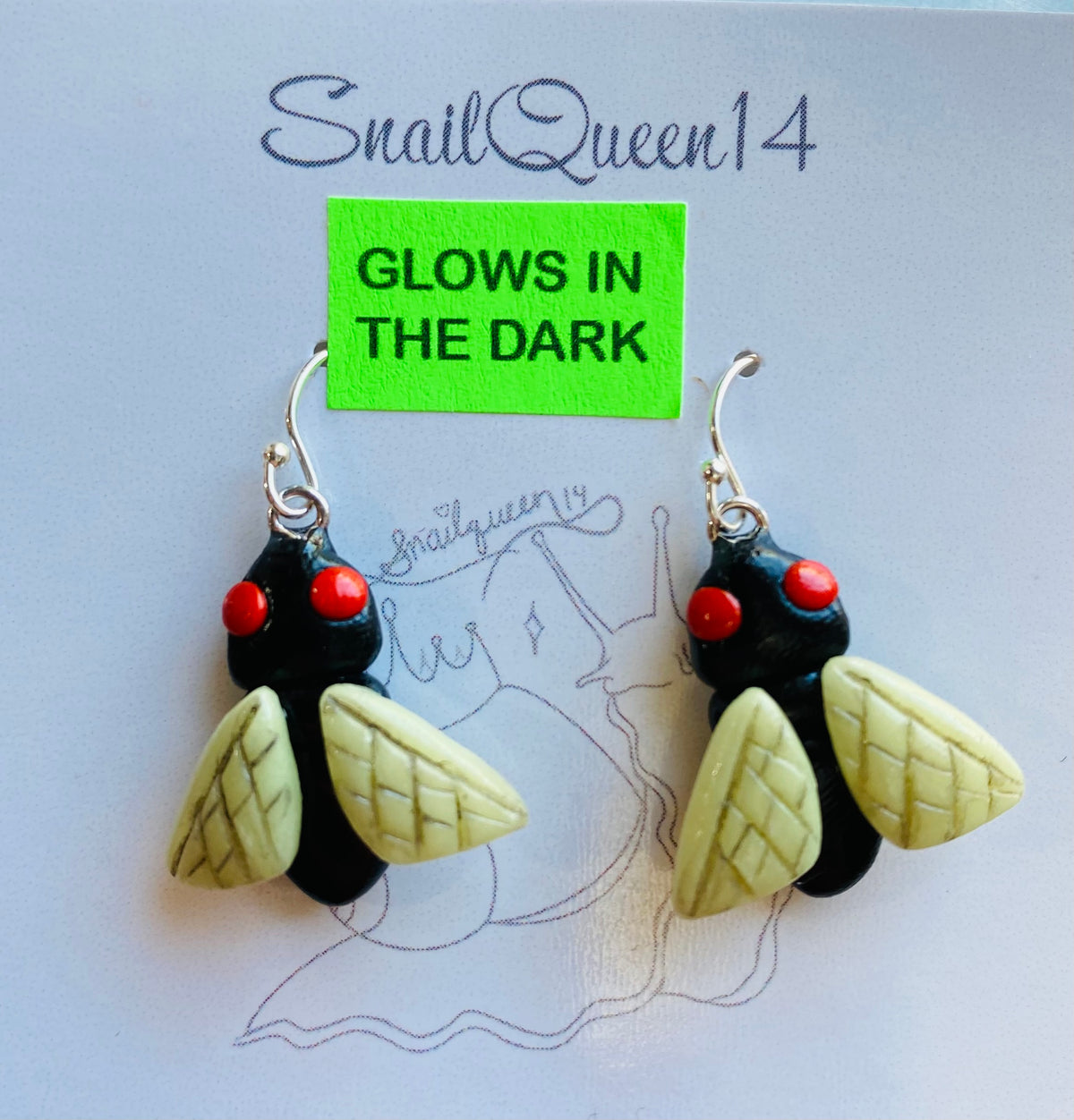 Earrings by Robin Carlson @snailqueen14