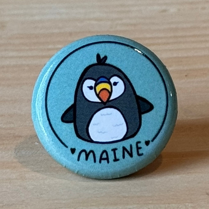 One-Inch Pins by @2Birds1Pencil – The Maine Souvenir Shop