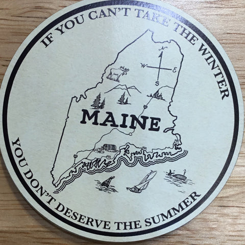 Winter/Summer Magnet  @themainesouvenirshop