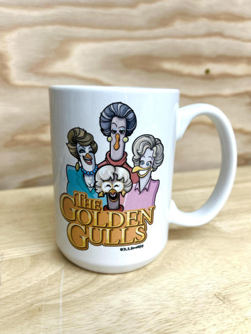 Golden Gulls Mug @D_S_Edwards