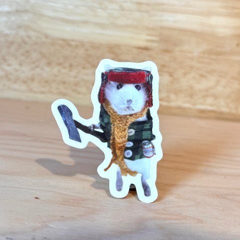 Maine Mountain Mouse Sticker by @themainesouvenirshop