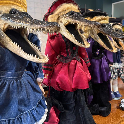Gators of the Night - @diminutive.crafts