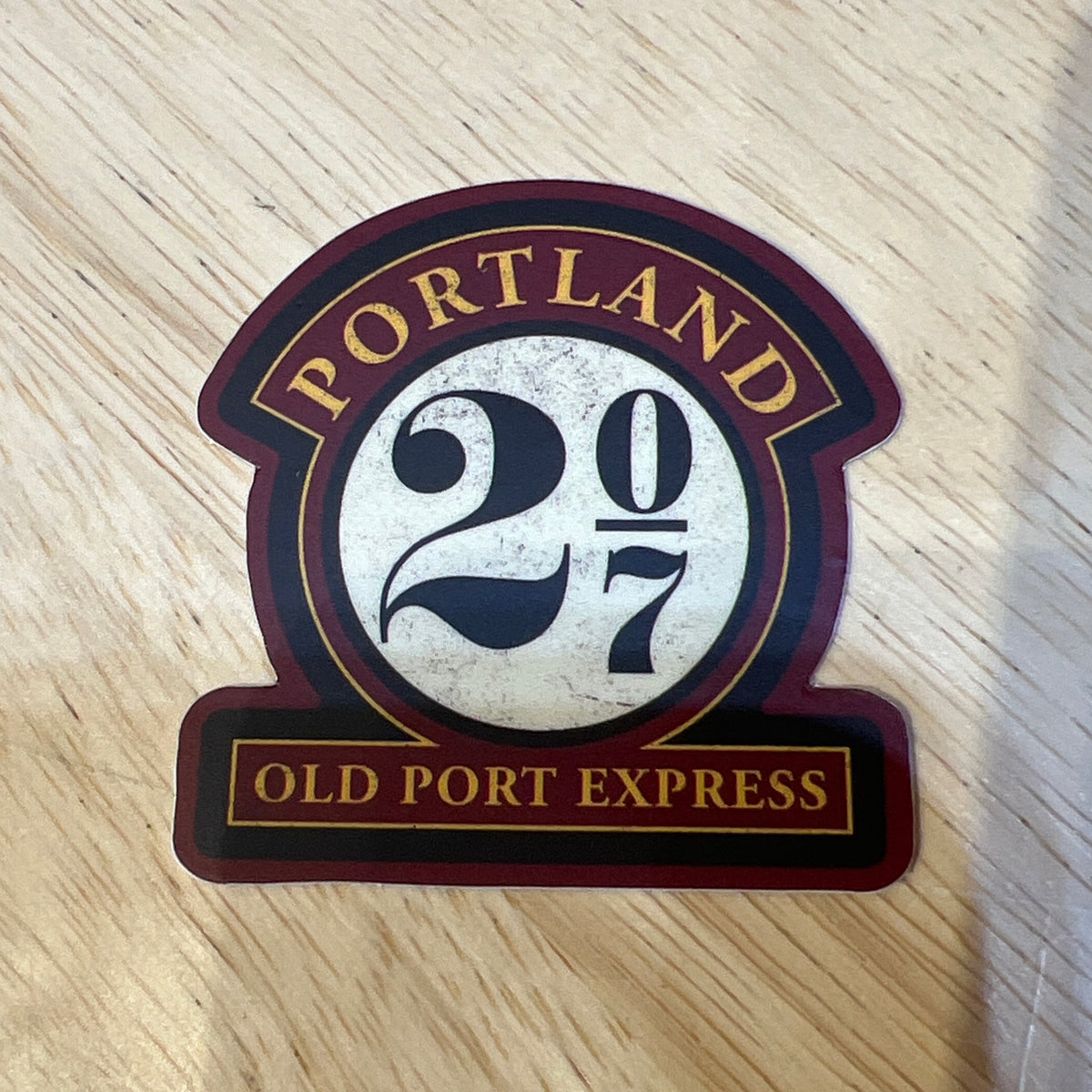 Platform 207 Sticker by @themainesouvenirshop