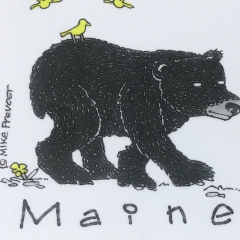Bear Sticker by Mike Prevost
