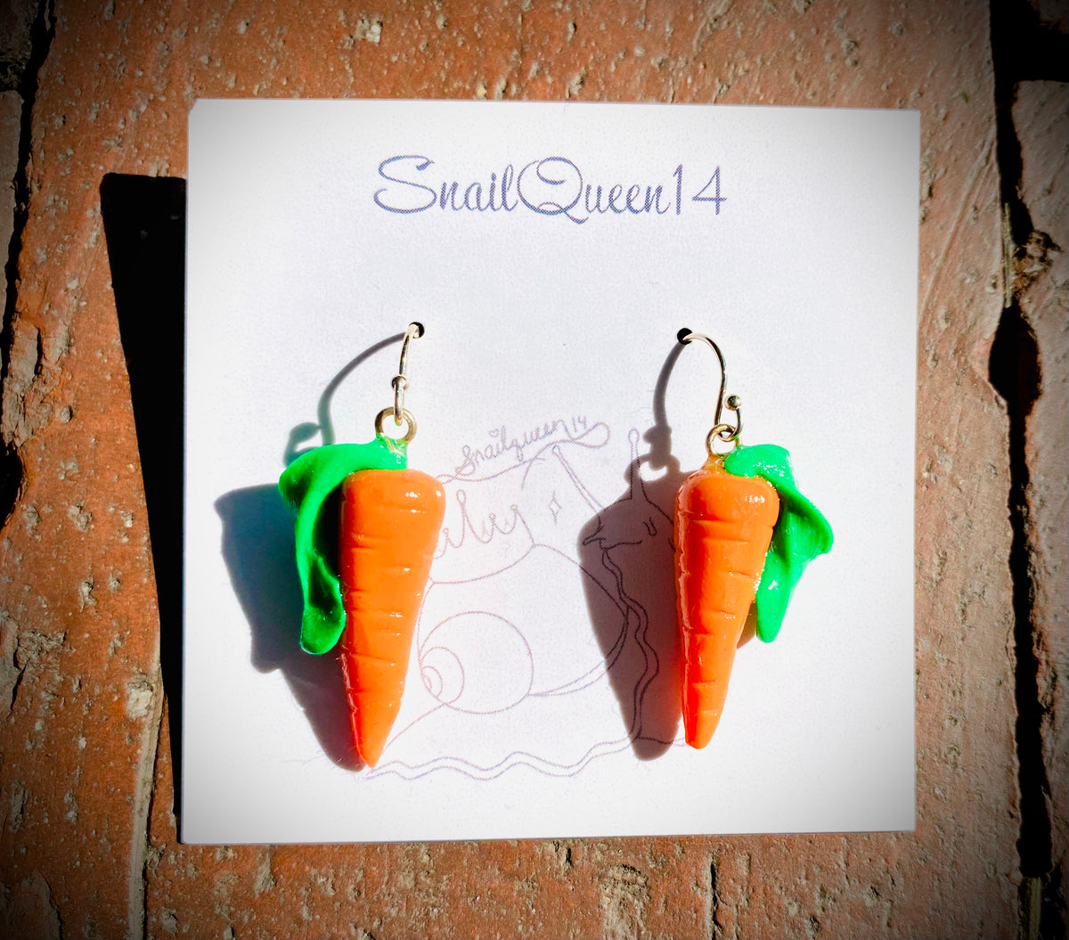 Earrings by Robin Carlson @snailqueen14