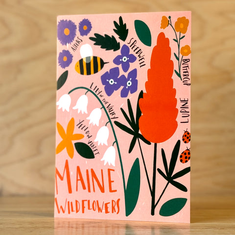 Maine Wildflowers Postcard-Meghan Kudlack
