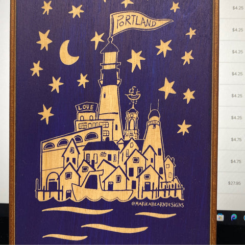 Starry Night Nightlight @marieahearndesigns @madeandassembled