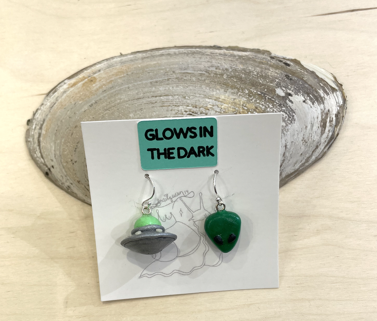 Earrings by Robin Carlson @snailqueen14