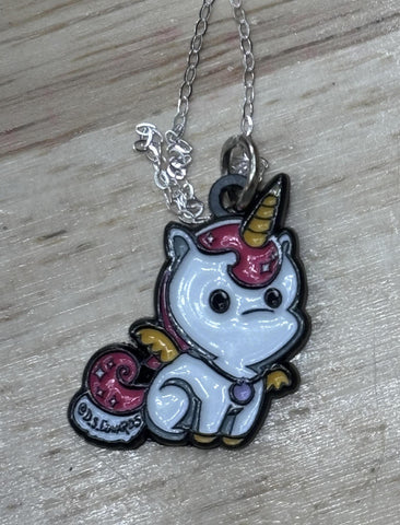 Blueberry The Maine Unicorn Necklace