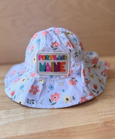 Colorful Portland Maine Toddler Sun Hat @mikepop
