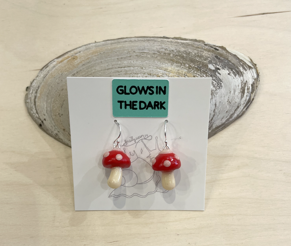 Earrings by Robin Carlson @snailqueen14