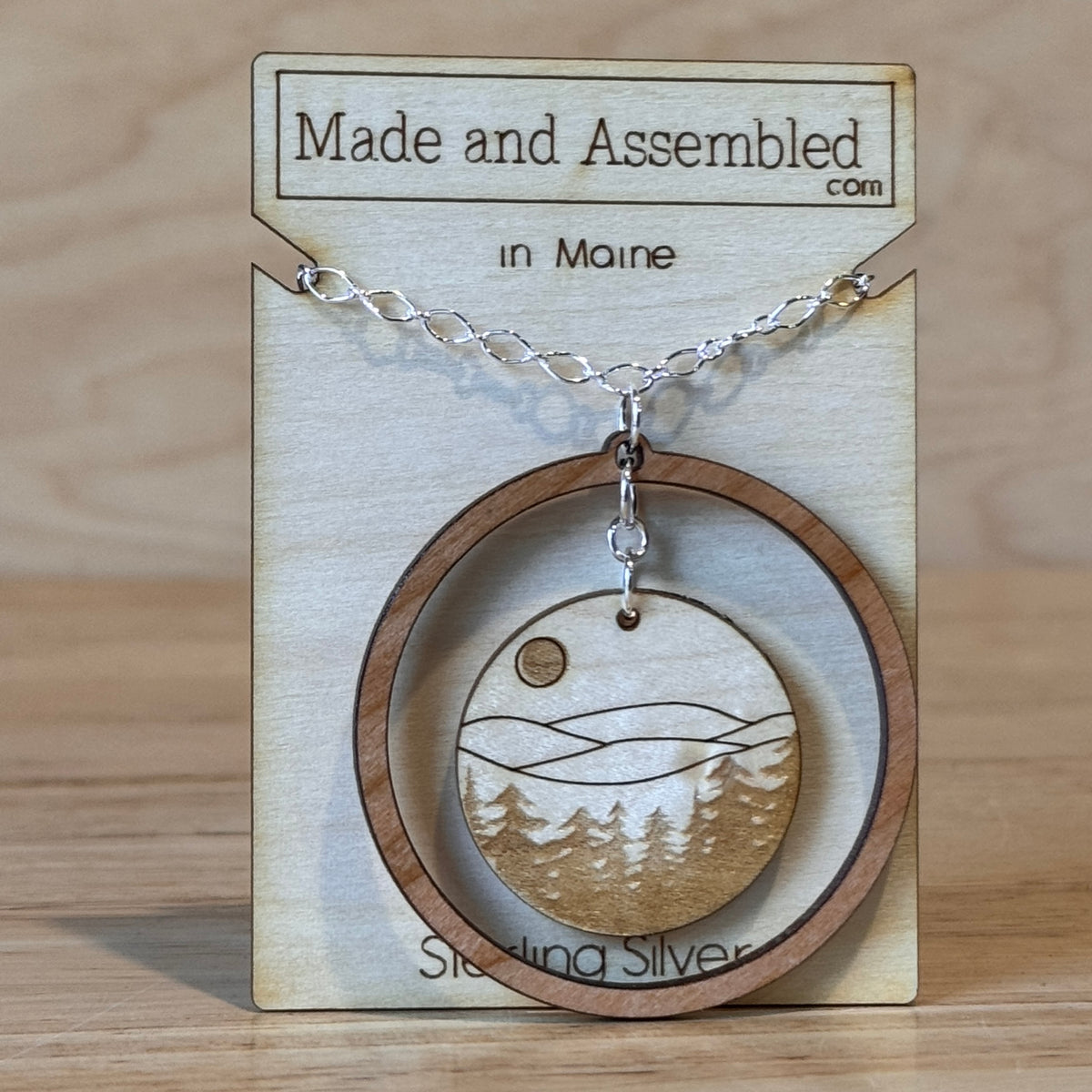 Wooden Necklaces by Made and Assembled