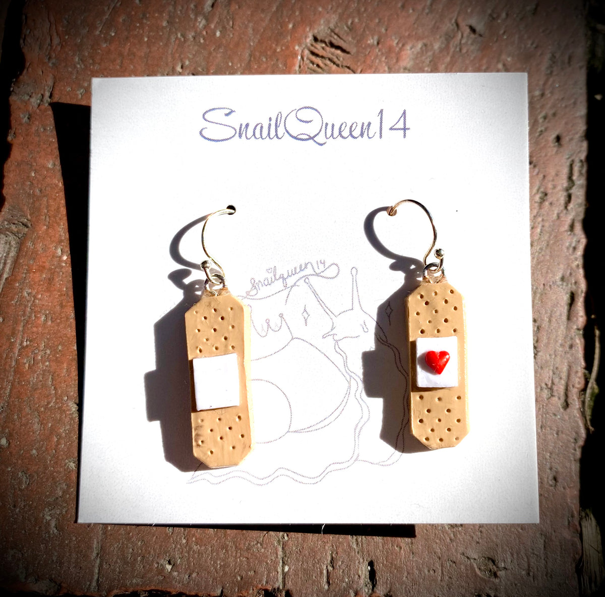 Earrings by Robin Carlson @snailqueen14