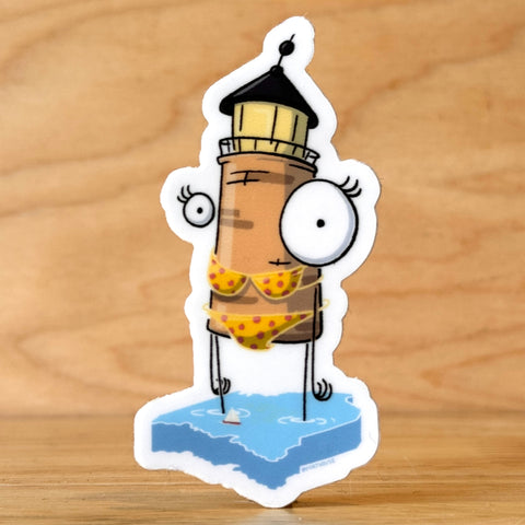 Lighthouse Bikini Sticker by @Forthouse