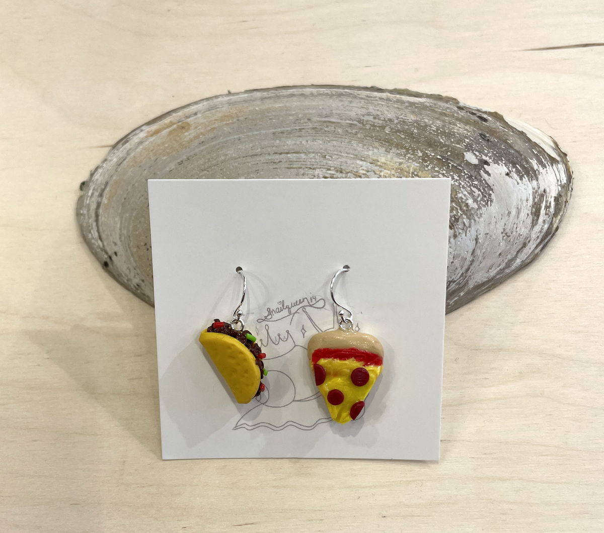 Earrings by Robin Carlson @snailqueen14