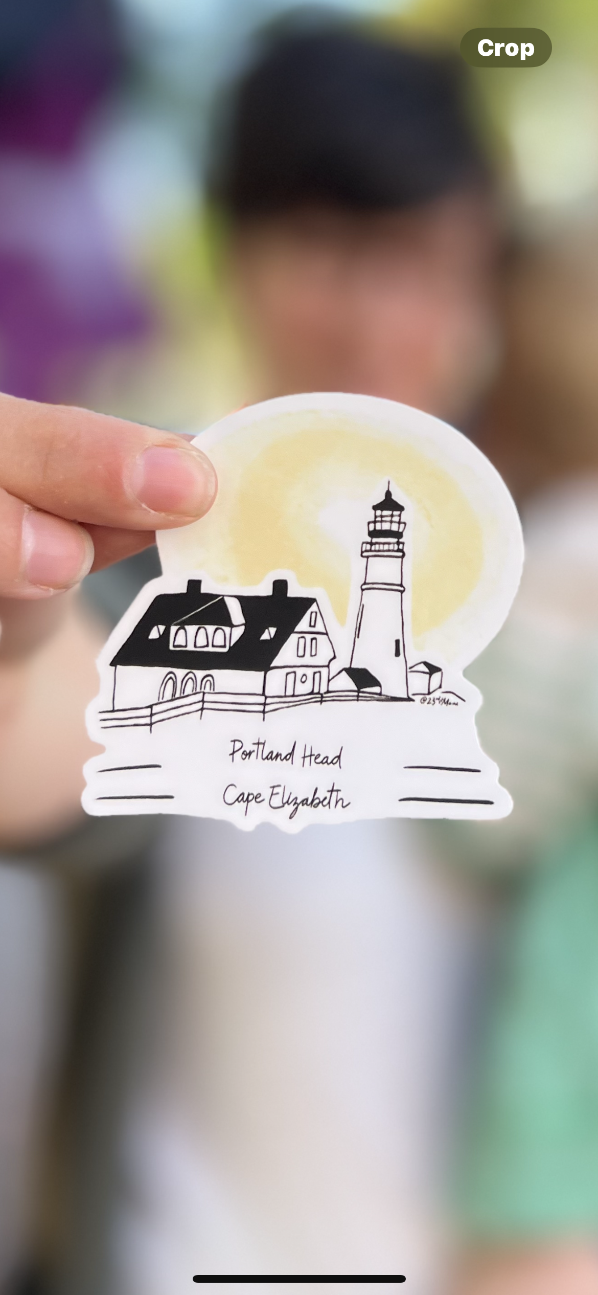 Portland Headlight Cape Elizabeth Sticker by @23rd_and_maine – The ...