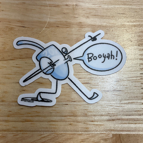 Joe Rosshirt - Booyah Buoy Sticker @forthouse
