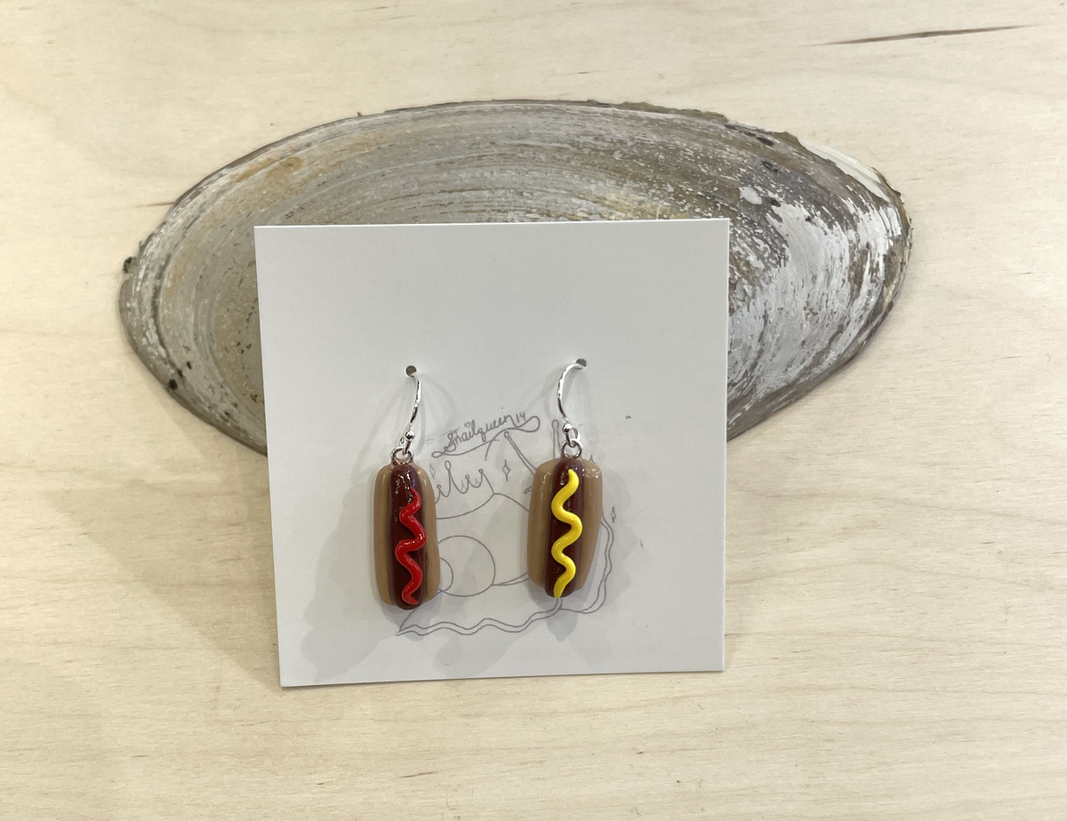 Earrings by Robin Carlson @snailqueen14