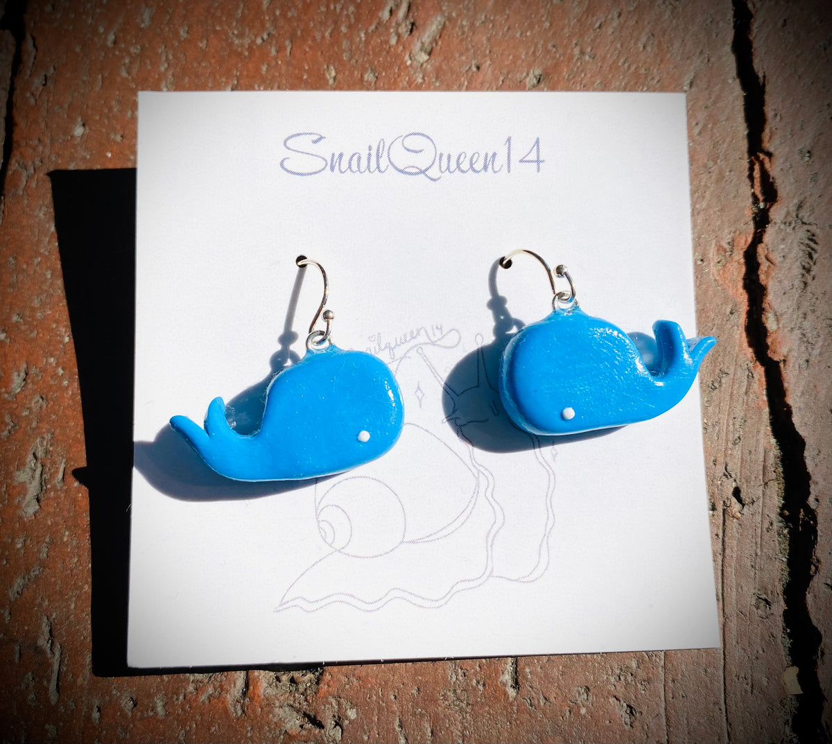 Earrings by Robin Carlson @snailqueen14