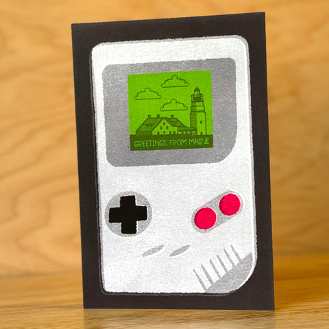 Retro Gamer Postcard @megankudlack