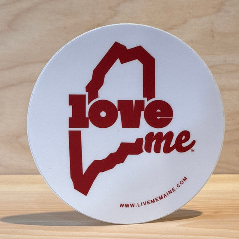 Live Me - Love ME Sticker @livemaine